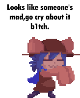 looks like someone 's mad , go cry about it bitch