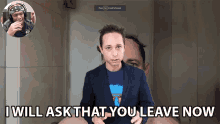 I Will Ask That You Leave Now Rucka Rucka Ali GIF - I Will Ask That You Leave Now Rucka Rucka Ali Its Rucka GIFs