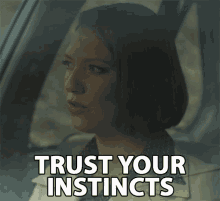 Trust In Your Instincts Follow You Gut Feelings GIF - Trust In Your Instincts Follow You Gut Feelings Intuition GIFs