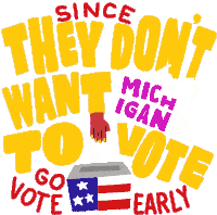 They Dont Want Us To Vote Vote Sticker - They Dont Want Us To Vote Vote Go Vote Stickers