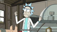 Welcome Morty Rick GIF - Welcome Morty Rick Rick And Morty GIFs