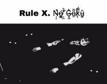 Rule X Goku Rule GIF - Rule X Goku Rule Goku Rule X GIFs