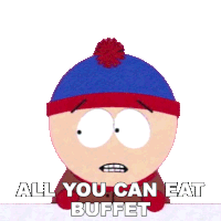 All You Can Eat Buffet Stan Marsh Sticker - All You Can Eat Buffet Stan Marsh South Park Stickers