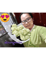Strongmom Bouquet Of Roses Sticker - Strongmom Bouquet Of Roses I Love You Stickers