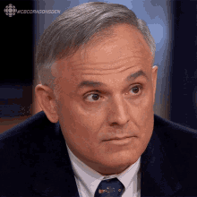 a close up of a man 's face with the hashtag #cbcdragonsden behind him