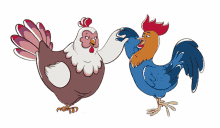 canticos parents mom and dad mother hen rooster