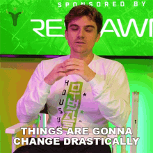 Things Are Gonna Change Drastically Jake Lyon GIF - Things Are Gonna Change Drastically Jake Lyon Houston Outlaws GIFs