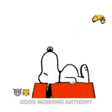 Snoopy Woodstock Good Morning GIF - Snoopy Woodstock Good Morning Peanuts Dog GIFs
