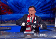 Pow GIF - Stephen Colbert 4th Of July Independence Day GIFs