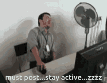 Falling Asleep Must Pose GIF - Falling Asleep Must Pose Stay Active GIFs