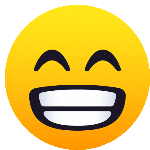 Beaming Face With Smiling Eyes People Sticker - Beaming Face With Smiling Eyes People Joypixels Stickers