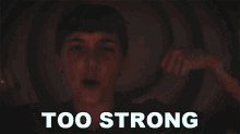 Too Strong Falyn Walsh GIF - Too Strong Falyn Walsh Grumpster GIFs