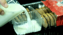 Eat Cookies And Milk Like A Pro GIF - Cookies Milk Dessert GIFs