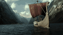 Viking Ship GIF - Viking Ship Boat GIFs