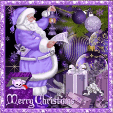 Merry Christmas Purple GIF - Merry Christmas Purple GIFs