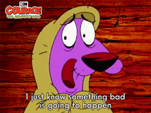 I Just Know Something Bad Is Going To Happen Courage GIF - I Just Know Something Bad Is Going To Happen Courage Courage The Cowardly Dog GIFs