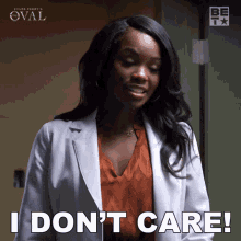 I Dont Care Sharon Welles GIF - I Dont Care Sharon Welles The Oval GIFs