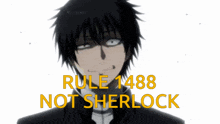 Rule Not Sherlock GIF - Rule Not Sherlock GIFs