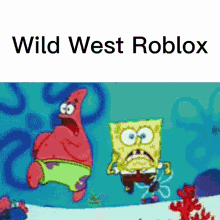 Spongebob Wild West GIF - Spongebob Wild West Roblox GIFs