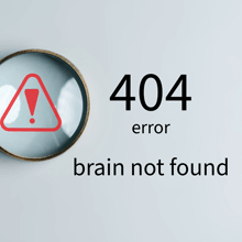 a sign that says 404 error on it