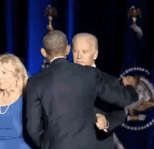 Obama Biden GIF - Obama Biden Hug GIFs