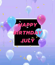 Happy Birthday July Name GIF - Happy Birthday July Name Love GIFs