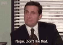 The Office Steve Carrell GIF - The Office Steve Carrell Nope GIFs