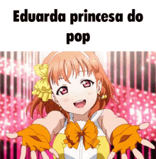 Eduarda Princesa Do Pop Eduarda GIF - Eduarda Princesa Do Pop Eduarda Princesa GIFs