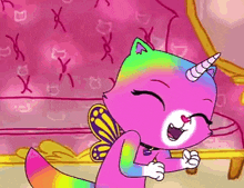 Rainbow Butterfly Unicorn Kitty GIF - Rainbow Butterfly Unicorn Kitty GIFs
