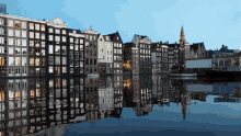 Apartments On The Water GIF - Water Apartment Amsterdam GIFs