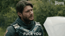 Fuck You Soldier Boy GIF - Fuck You Soldier Boy Jensen Ackles GIFs