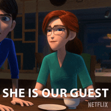 She Is Our Guest Barbara Lake GIF - She Is Our Guest Barbara Lake Trollhunters Tales Of Arcadia GIFs