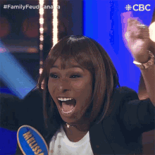 Excited Family Feud Canada GIF - Excited Family Feud Canada Omg GIFs