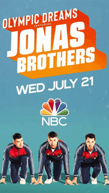 On Your Mark Jonas Brothers GIF - On Your Mark Jonas Brothers Olympic Dreams GIFs