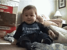 Dude Baby Laughing GIF