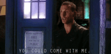 You Could Come With M Nine GIF - You Could Come With M Nine Doctor Who GIFs