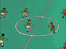 Soccer Cartoon GIF - Soccer Cartoon Pass GIFs