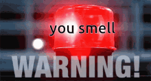 You Smell Warning GIF - You Smell Warning Stink GIFs