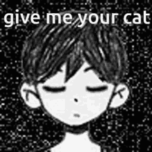 Omori Cat GIF - Omori Cat Give Me Your Cat GIFs