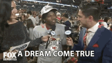A Dream Come True Darwin Thompson GIF - A Dream Come True Darwin Thompson Super Bowl GIFs