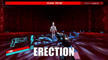 a video game called erection is being played