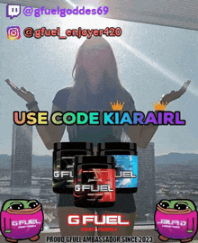 Kiarairl Gfuel GIF - Kiarairl Gfuel Code Kiarairl GIFs
