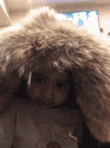 Surprise Baby GIF - Surprise Baby Furry Coat GIFs