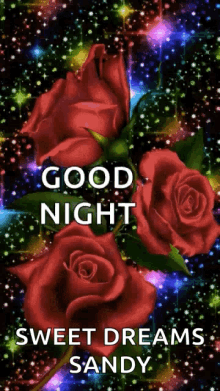 Good Night Sparkles GIF - Good Night Sparkles Rose GIFs
