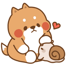 snail petting
