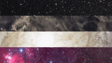 a picture of a galaxy with a white stripe on the middle