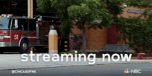 Streaming Now Chicago Fire GIF - Streaming Now Chicago Fire Fire Truck GIFs