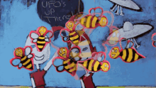 Bees Happy Children GIF - Bees Happy Children Ufos Up There GIFs