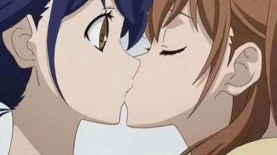 Cartoon Girl Kissing Boy GIFs | Tenor
