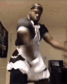 Black Guy Maid Vibe Black Maid Dance GIF - Black Guy Maid Vibe Black Maid Dance GIFs